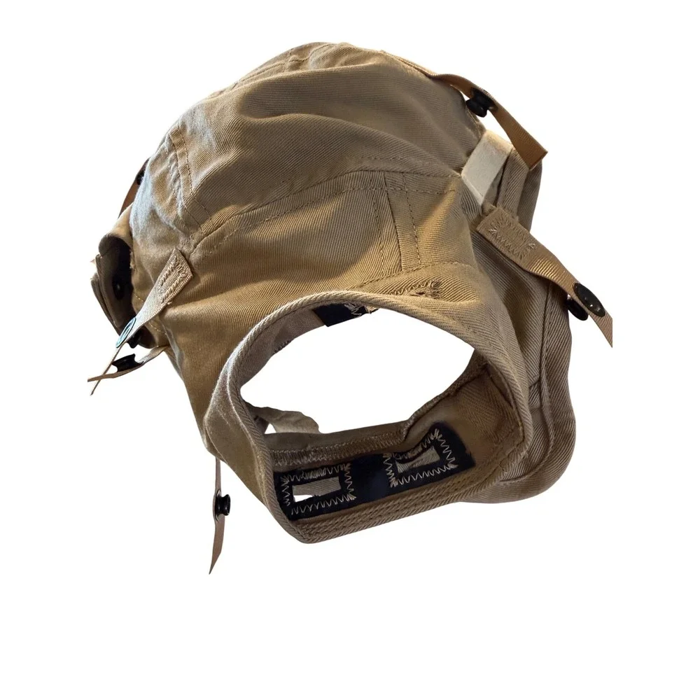 US Military Flight Deck Crewman Helmet Liner Dow Cover Co Tan 7 1/2 2010 - Picture 6 of 6